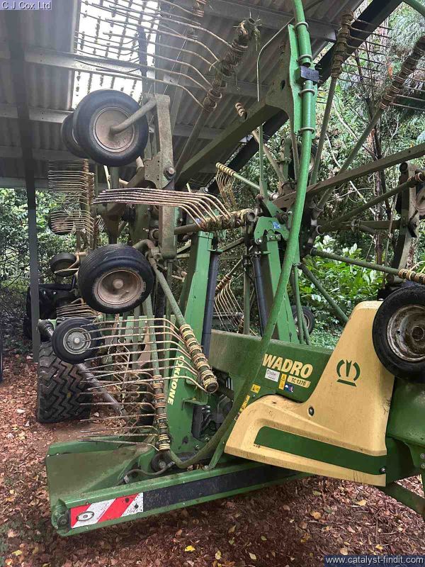 2021 KRONE SWADRO TC1370 4 ROTOR RAKE RAKE