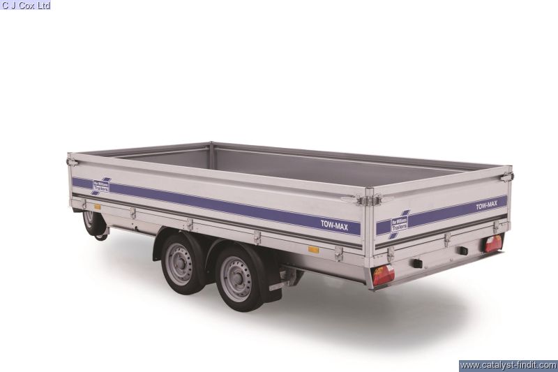 IFOR WILLIAMS TM202-3617
3600x1745, 2000KG, T AXLE IFOR WILLIAMS TRAILER