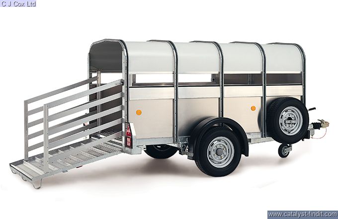 IFOR WILLIAMS P8G 8'x4'x5' 165R13 WH IFOR WILLIAMS TRAILER