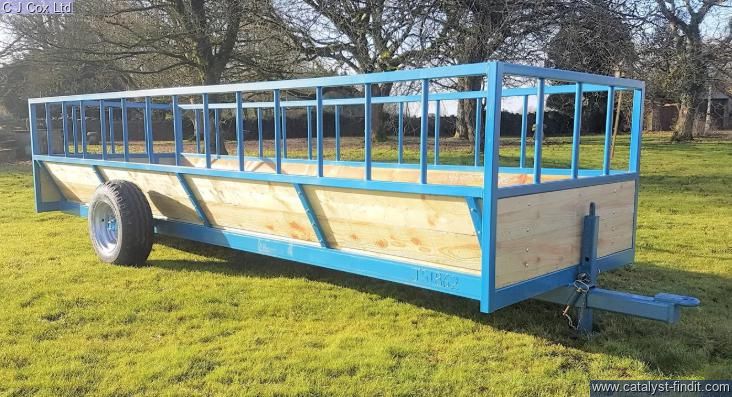 JOHN SHEPHERD FEED TRAILER TRAILER
