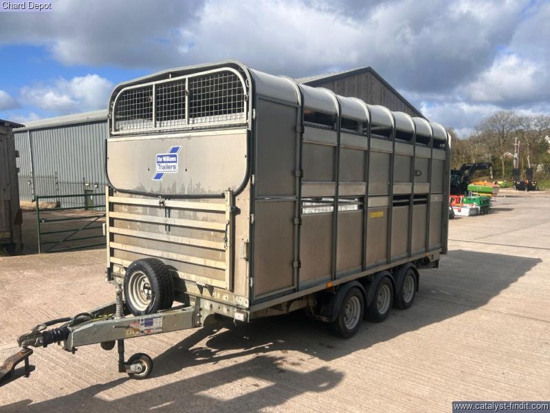2021 IFOR WILLIAMS DP120ST 14'x6' TRI-AXLE  DECKS IFOR WILLIAMS TRAILER